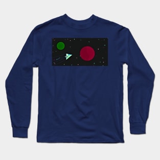 vintage space voyage Long Sleeve T-Shirt